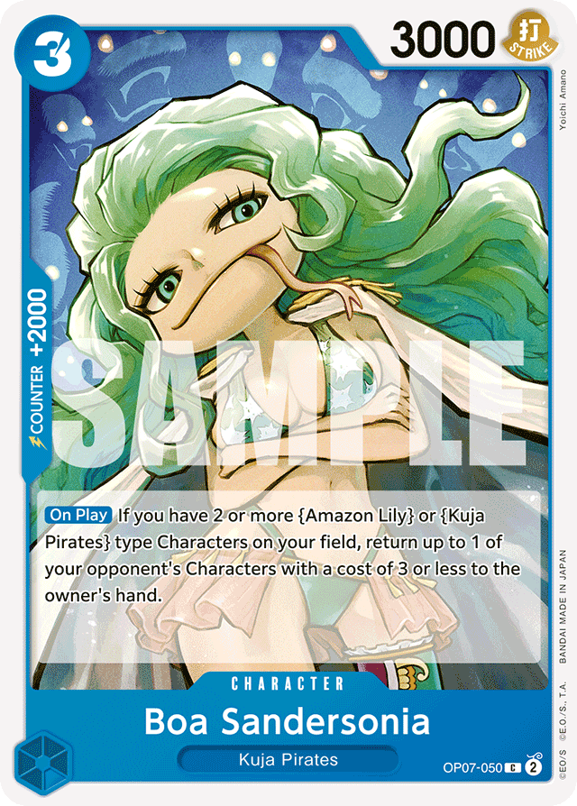 Boa Sandersonia - OP07-050 - Common - 500 Years In The Future