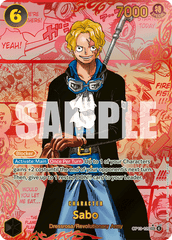 Sabo - OP13-120 - Secret Rare (Red Manga Alt Art) - Carrying On His Will