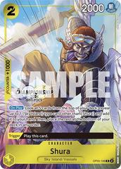 Shura - OP05-106 - Rare (Championship Stamp) - Awakening of the New Era