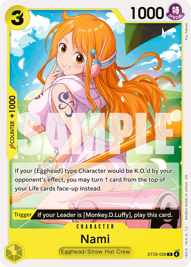 Nami - ST29-008 - Common - Egghead