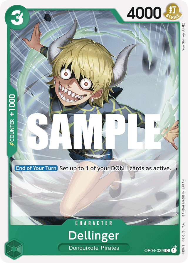 Dellinger - OP04-029 - Common - Kingdoms of Intrigue