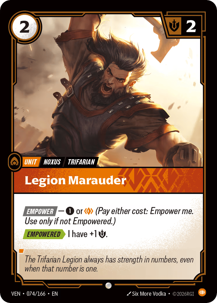 Legion Marauder - 074/166 - Common - Vendetta