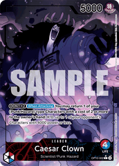 Caesar Clown - OP10-002 - Leader (Alternate Art) - Royal Blood