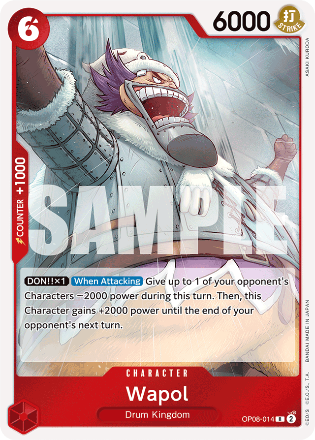 Wapol - OP08-014 - Rare - Two Legends