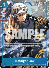 Trafalgar Law - ST03-008 - Common (Championship Stamp) - The Seven Warlords of the Sea