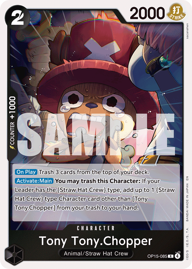 Tony Tony.Chopper - OP15-085 - Rare - Adventure on Kami's Island