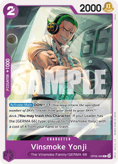 Vinsmoke Yonji - OP06-066 - Common - Wings of the Captain
