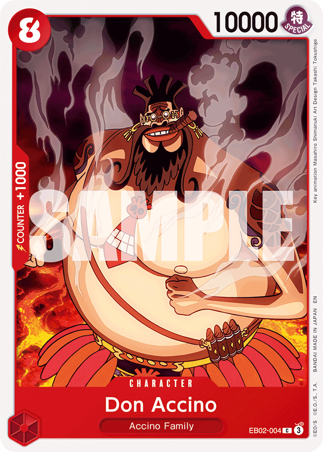 Don Accino - EB02-004 - Common - Anime 25th Collection