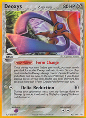 Deoxys δ - 004/110 - Holon Phantoms