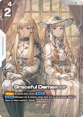 Graceful Demeanor - GD04-117 - Rare (Alternate Art) - Phantom Aria