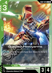 Gundam Heavyarms - GD02-025 - Uncommon - Dual Impact