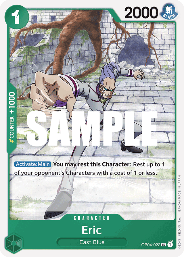 Eric - OP04-022 - Uncommon - Kingdoms of Intrigue