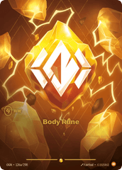 Body Rune - 126a/298 - Showcase - Origins