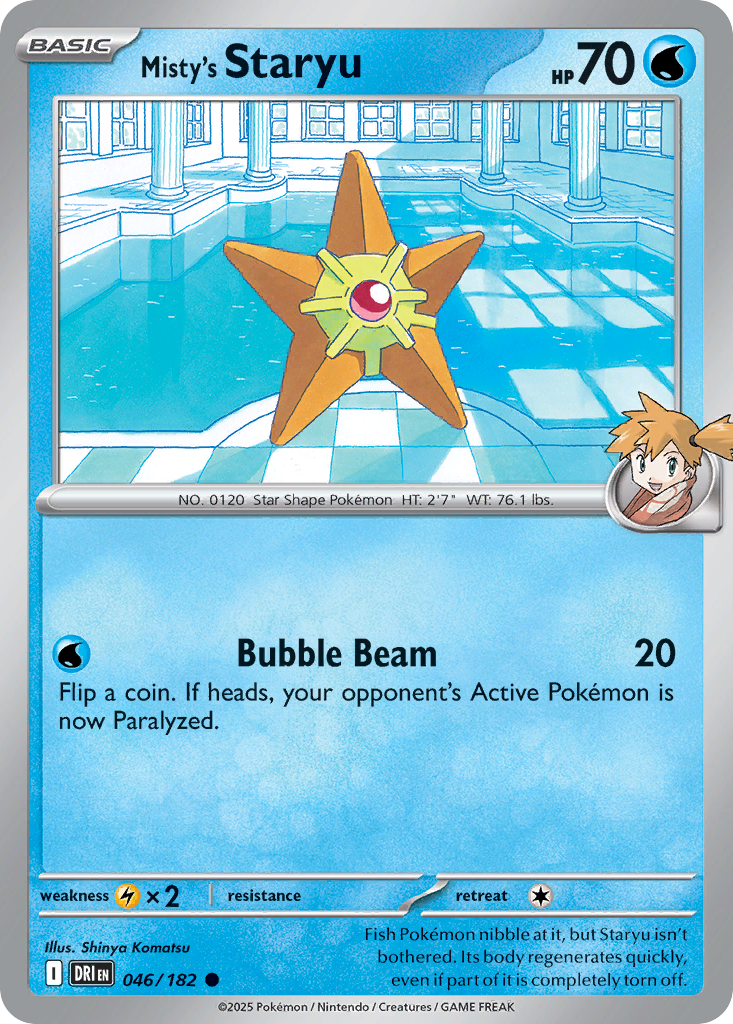 Misty's Staryu - 046/182 - Destined Rivals