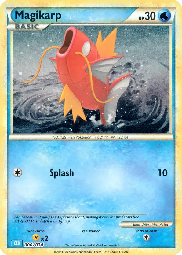 Magikarp - 06/34 - Pokémon TCG Classic - Blastoise