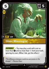 Glasc Mixologist - 165/221 - Uncommon - Spiritforged