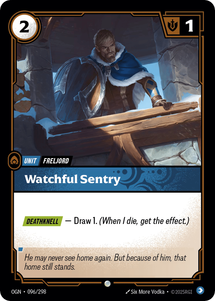 Watchful Sentry - 096/298 - Common - Origins