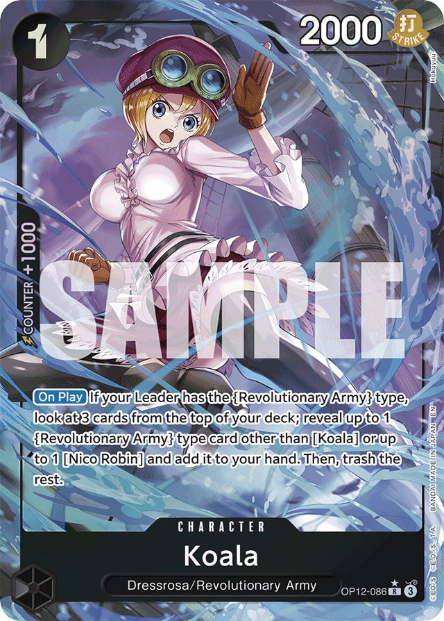 Koala - OP12-086 - Rare (Alternate Art) - Legacy of the Master