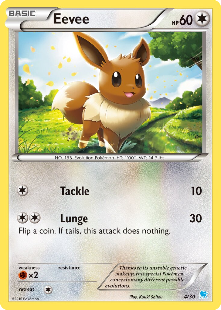 Eevee - 04/30 - XY Trainer Kit Suicune