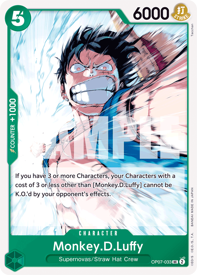 Monkey.D.Luffy - OP07-033 - Uncommon - 500 Years In The Future