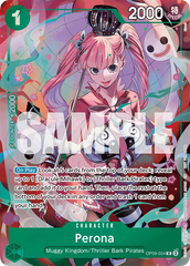 Perona - OP09-034 - Rare (Dash Pack Alt Art) - Emperors In The New World