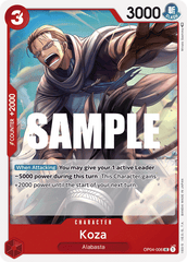 Koza - OP04-006 - Uncommon - Kingdoms of Intrigue