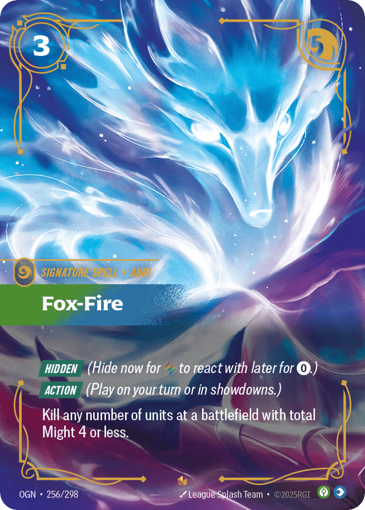 Fox-fire - 256/298 - Epic - Origins