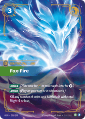 Fox-fire - 256/298 - Epic - Origins