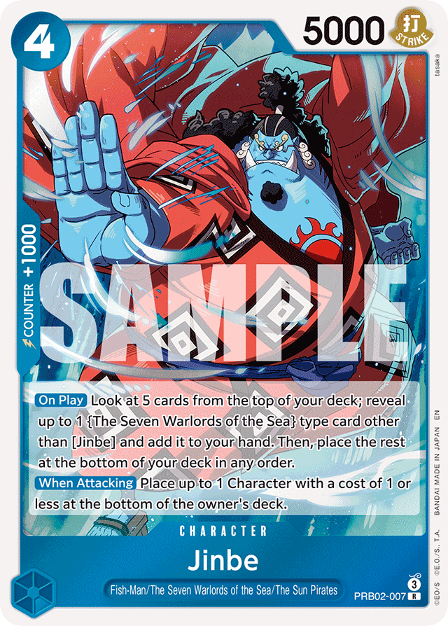 Jinbe - PRB02-007 - Rare - The Best Vol.2
