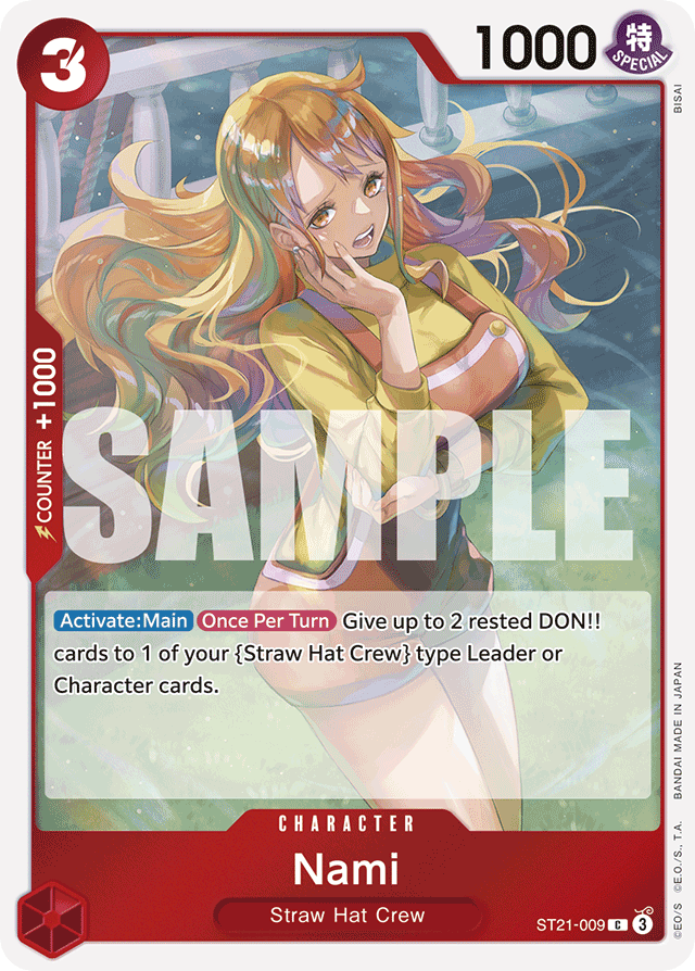 Nami - ST21-009 - Common - EX Gear 5