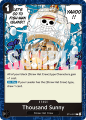 Thousand Sunny - ST14-017 - Common (Reprint) - 3D2Y