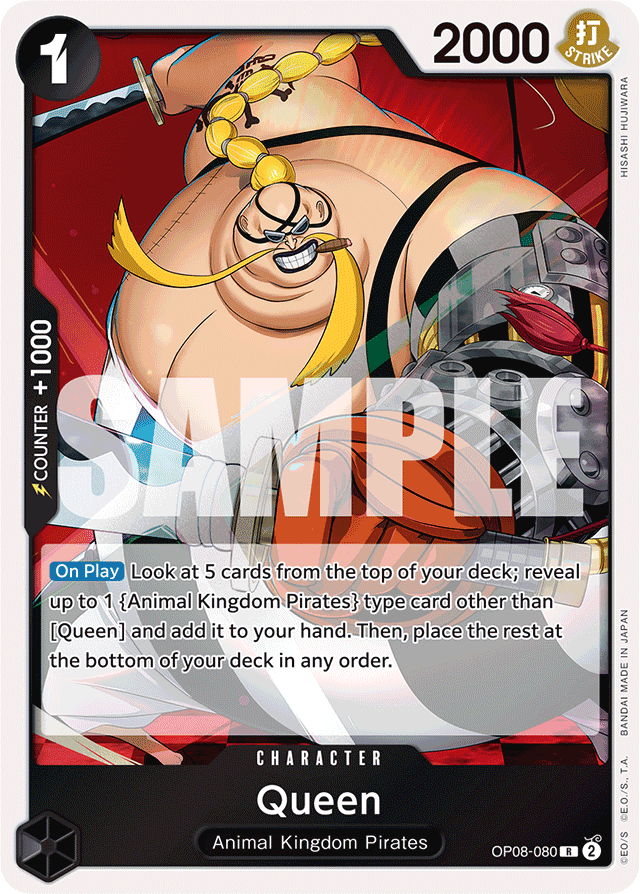 Queen - OP08-080 - Rare - Two Legends