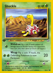 Shuckle - 072/111 - Neo Genesis
