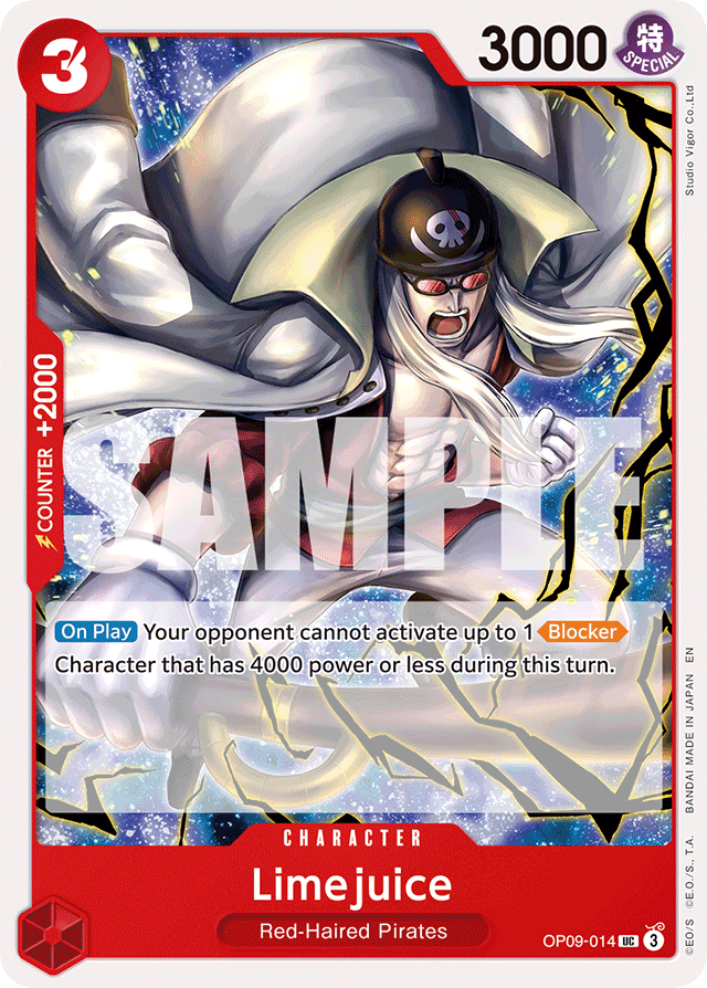 Limejuice - OP09-014 - Uncommon (Reprint) - Emperors In The New World