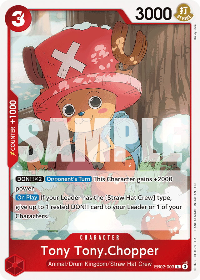 Tony Tony.Chopper - EB02-003 - Rare - Anime 25th Collection