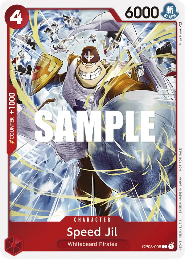 Speed Jil - OP03-006 - Common (Dash Pack Alt Art) - Pillars of Strength
