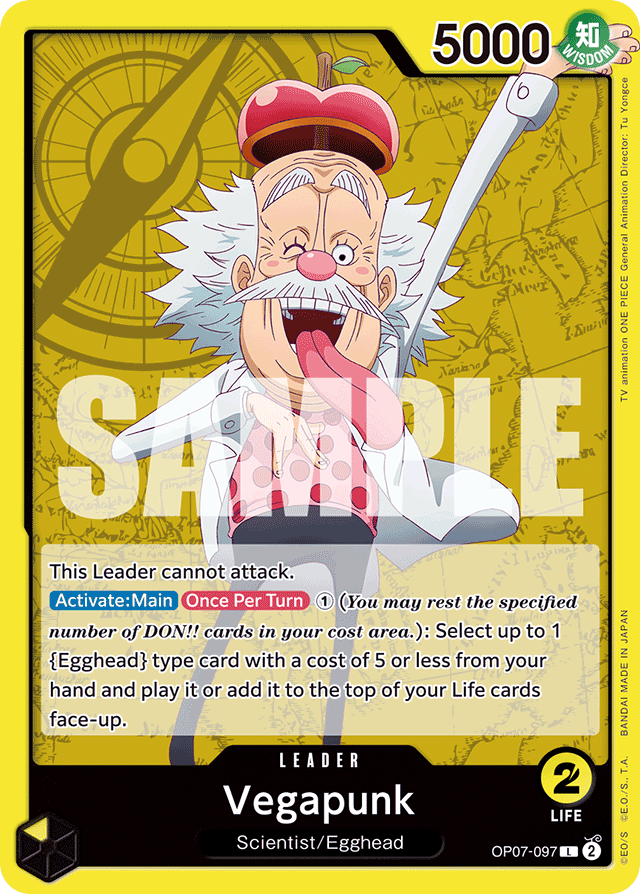 Vegapunk - OP07-097 - Leader - 500 Years In The Future