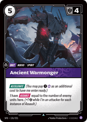 Ancient Warmonger - 131/221 - Uncommon - Spiritforged