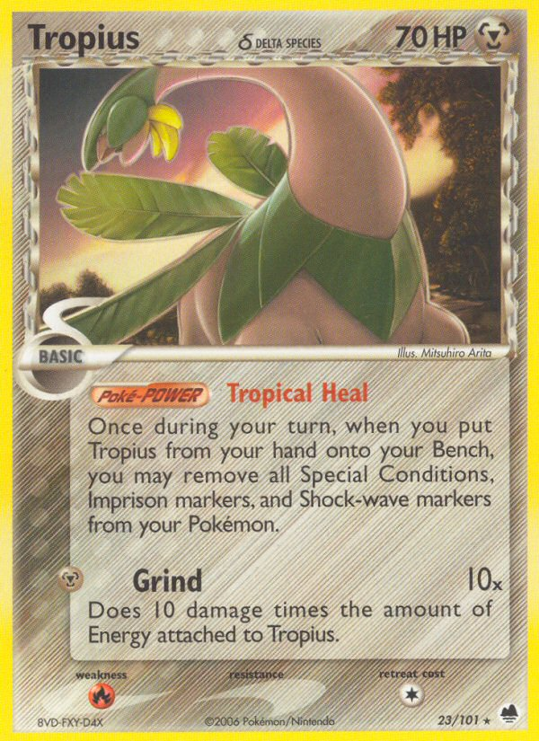 Tropius δ - 023/101 - Dragon Frontiers
