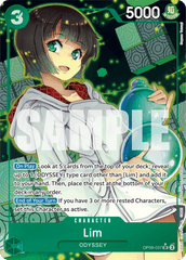 Lim - OP09-037 - Super Rare (Alternate Art) - Emperors In The New World