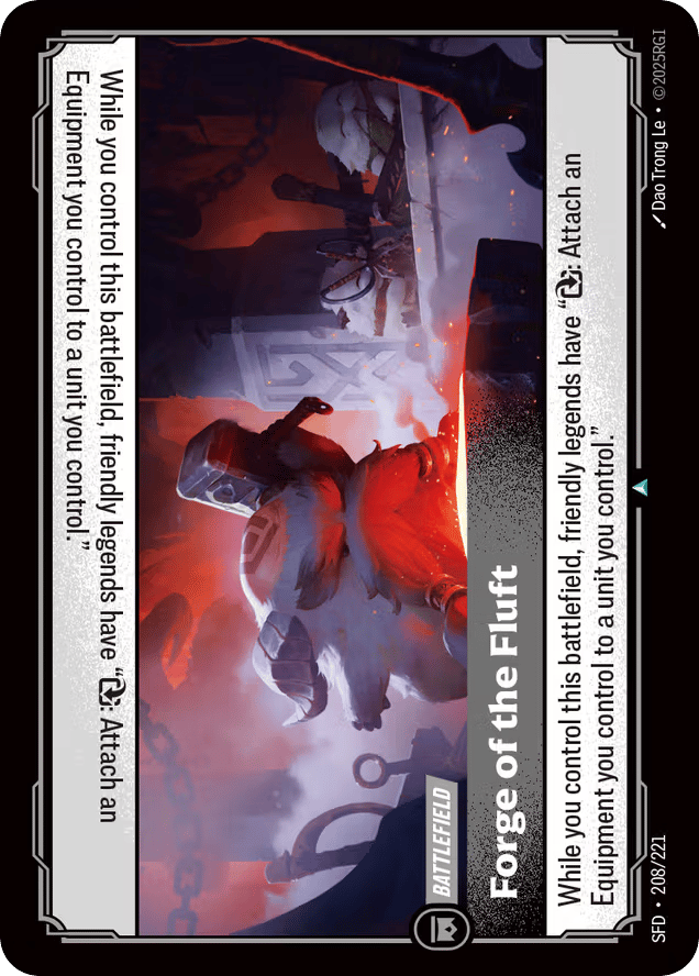 Forge Of The Fluft - 208/221 - Uncommon - Spiritforged