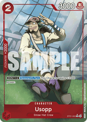 Usopp - ST21-002 - Common (Alternate Art) - EX Gear 5