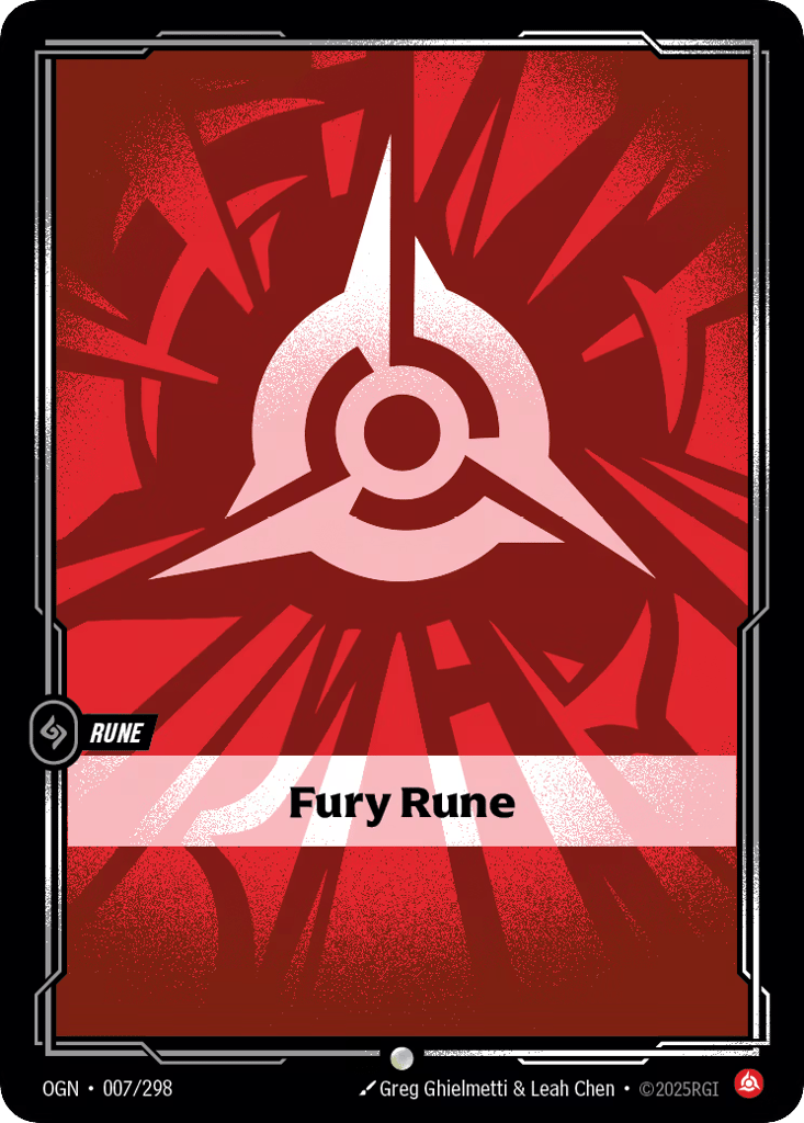 Fury Rune - 007/298 - Common - Origins
