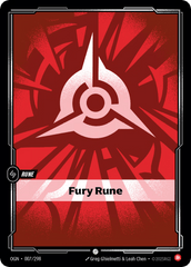 Fury Rune - 007/298 - Common - Origins