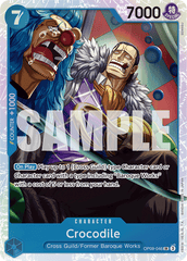 Crocodile - OP09-046 - Super Rare - Emperors In The New World