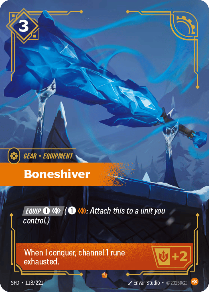 Boneshiver - 118/221 - Epic - Spiritforged