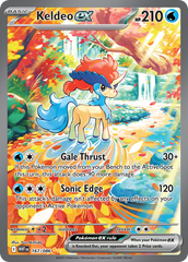 Keldeo ex - 167/86 - White Flare