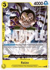 Raizo - OP06-112 - Common - Wings of the Captain