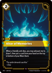 Altar Of Memories - 169/221 - Rare - Spiritforged