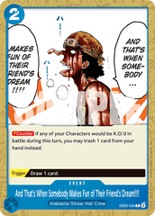 And That's When Somebody Makes Fun of Their Friend's Dream!!!! - EB02-030 - Common - Anime 25th Collection